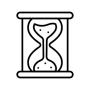 Hourglass, Sand, Clock, Timer, Countdown icon