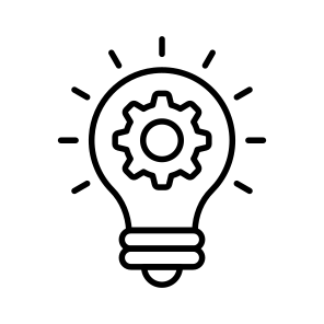 Innovation, Automation, Process, Idea, Creativity icon
