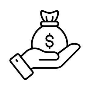 Investment, Savings, Loan, Funds, Profit icon