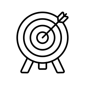 Target, Bullseye, Dartboard, Precision, Accuracy icon