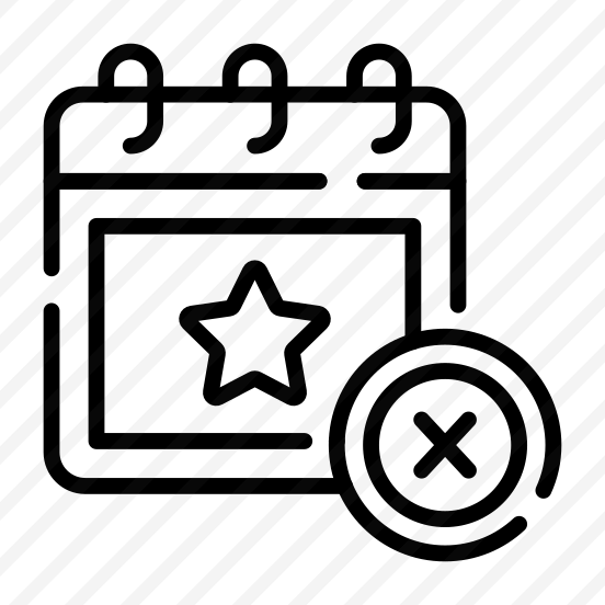 Event Cancel, Event Failed, No Event, Event Issue, Event Problem preview