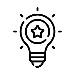 Event Idea, Innovation, Creativity, Thinking, New Idea icon