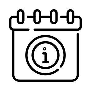 Event Info, Planner, Calendar, Schedule, Reminder icon