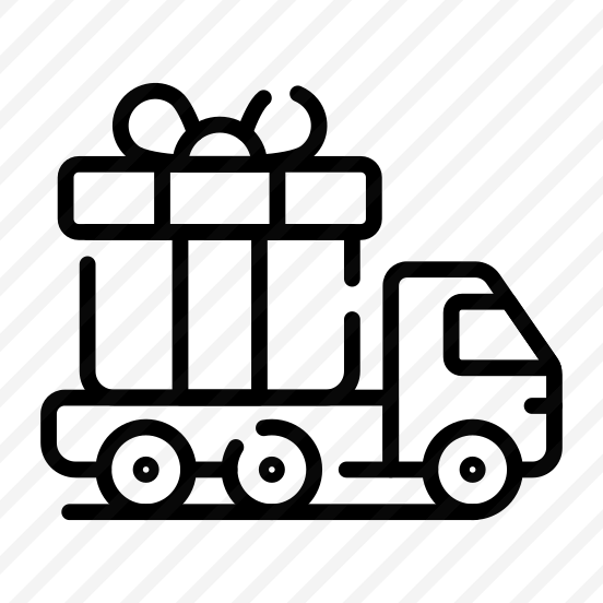 Gift Delivery, Truck, Shipping, Surprise, Present preview
