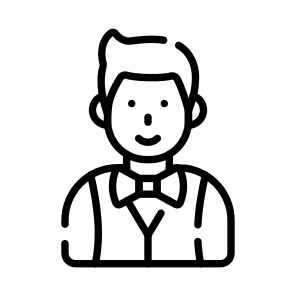 Guest, Manager, Host, Person, Character icon