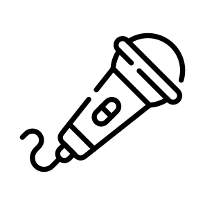 Mic, Device, Wired Mic, Handheld Mic, Stage Mic, icon