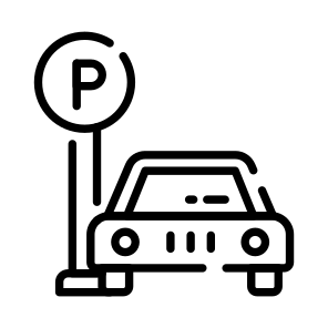 Parking, Area, Parking Lot, Car Parking, Vehicle Parking icon