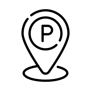 Parking Location, Tracking, Navigation, Address, Venue icon