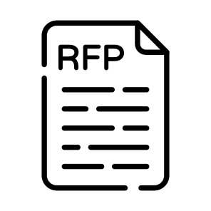 Rfp, Request, Proposal, Paper, Plan icon
