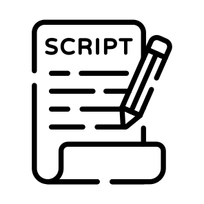 Script, Speech Notes, Writing, Paper, Draft icon