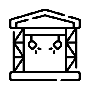 Stage, Event Stage, Main Platform, Show Stage, Performance Area,,,,,,, icon