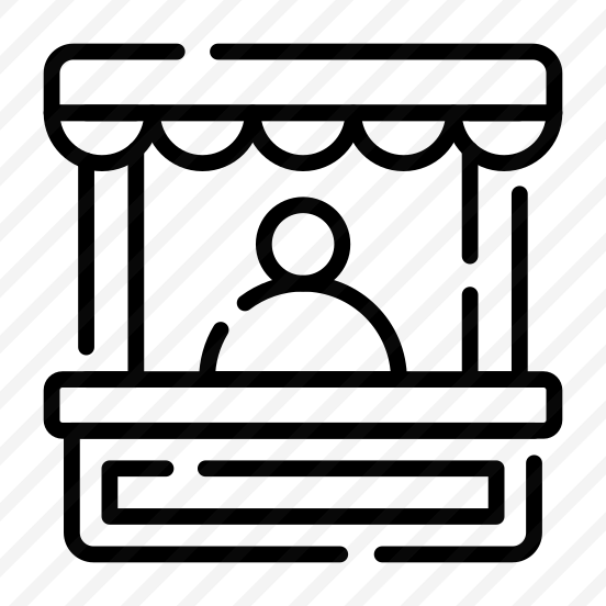 Ticket Kiosk, Booth, Counter, Stall, Ticket Stand preview