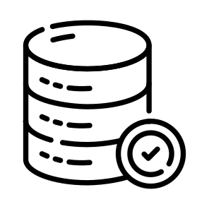 Data, Check, Verify, Db, Database icon