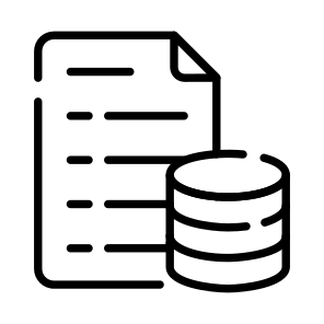Data, Database, Db, File, Document icon