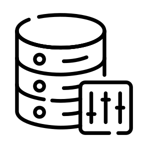 Data, Database, Db, Setting, Management icon
