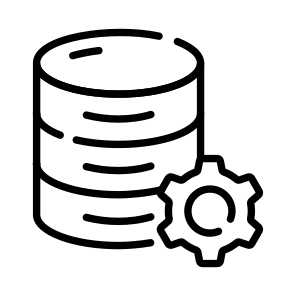 Data, Db, Management, Setting, Database icon
