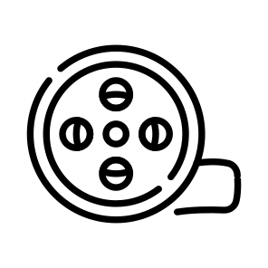 Data, Film, Reel, Movie, Cinema icon