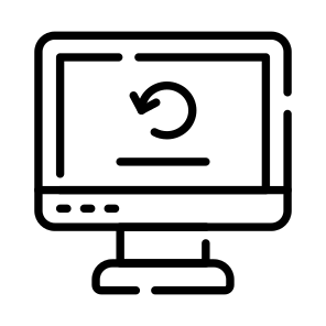 Data, Refresh, System, Reboot, Update icon