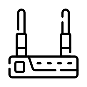 Data, Router, Wifi, Signal, Device icon