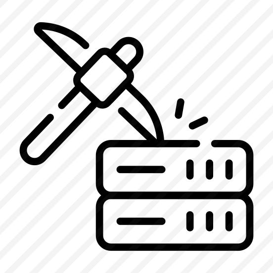 Data, Server, Datacenter, Mining, Pickaxe preview