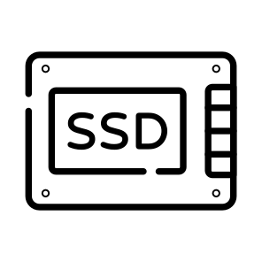 Data, Ssd, Drive, Disk, Internal icon