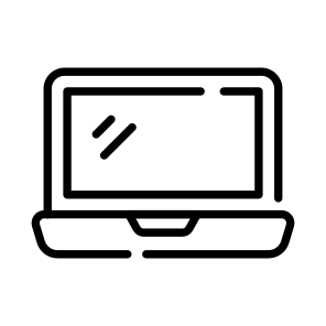 Data, Tech, Service, Laptop, Notebook icon