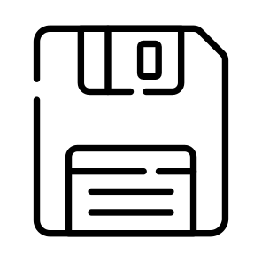 Floppy, Disk, Media, Drive, Storage icon