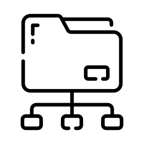 Folder, Shared, Access, Files, Data icon
