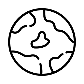 Earth, Planet, Astrophysics, Cosmology, Astronomy icon