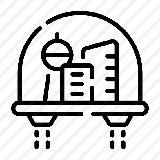 Floating City, Space Habitat, Orbital City, Floating Settlement, Space Colony, preview