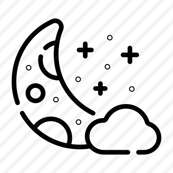 Lunar, Moon, Crescent, Space, Astrophysics preview