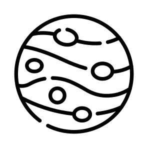 Mercury Planet, Space, Astrophysics, Cosmology, Astronomy icon