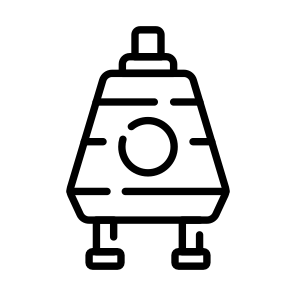Space Module, Orbital Module, Astronaut Pod, Space Vehicle, Space Transport icon