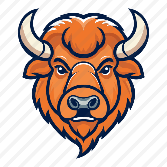 Buffalo, Cow, Animal, Creature, Mascot preview