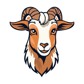 Goat, Fauna, Mammal, Specie, Mascot icon
