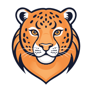 Leopard, Tiger, Animal, Creature, Mascot icon