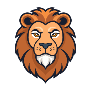 Lion, Leo, Animal, Creature, Mascot icon