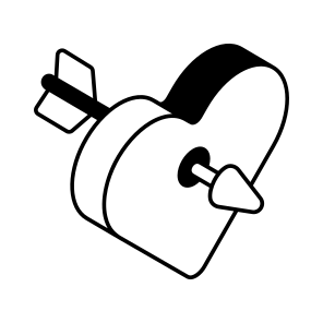 Cupid, Heart, Love, Affection, Passion icon