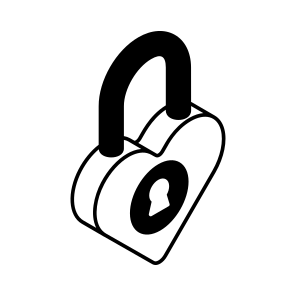 Heart, Lock, Padlock, Affection, Feeling icon