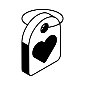 Heart, Tag, Sale, Offer, Valentines icon