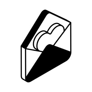 Love, Letter, Communication, Affection, Romantic, icon