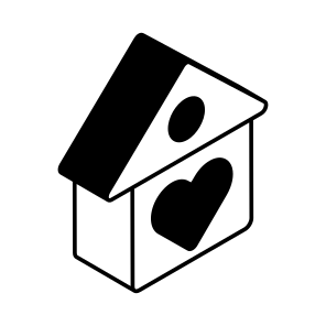 Lovely, Home, Romantic, Family, Heart icon