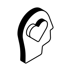 Romantic, Mind, Head, Romance, Peace icon