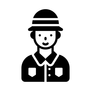 Historic, Archaeologist, Scientist, Worker, Profession icon