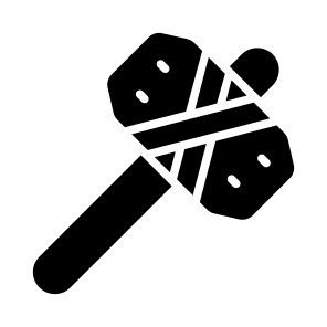 Stone, Hammer, Gavel, Weapon, Tool icon