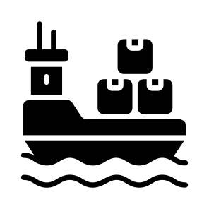 Cargo, Ship, Boat, Watercraft, Vehicle icon