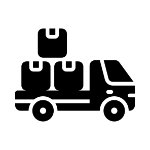 Cargo, Truck, Vehicle, Transport, Conveyance icon
