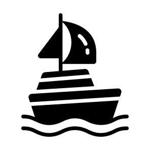 Sailboat, Boat, Ship, Watercraft, Vehicle icon