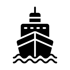 Ship, Boat, Cruise, Watercraft, Vehicle icon