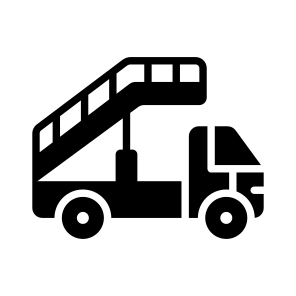 Stairs, Truck, Vehicle, Transport, Conveyance icon